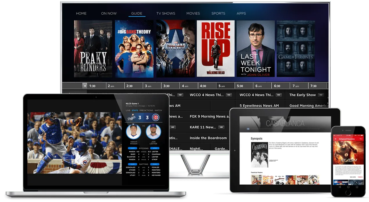 Marinios IPTV — Mobile and Tablet