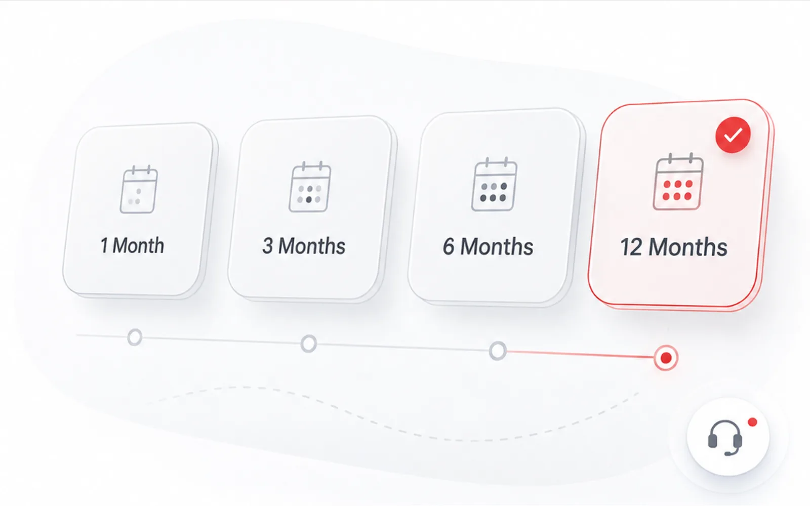 Marinios IPTV step 1: Choose your plan